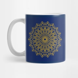 Golden Mandala Design Mug